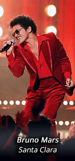 Bruno Mars Santa Clara Tickets